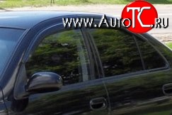 999 р. Комплект дефлекторов окон (ветровиков) 4 шт. (седан) Russtal Nissan Almera N16 седан дорестайлинг (2000-2003)  с доставкой в г. Керчь