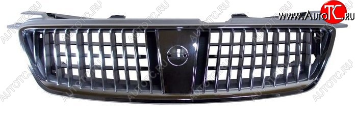 2 299 р. Решётка радиатора (до рестайлинг) SAT  Nissan Almera  N16 - Bluebird Sylphy  седан (Неокрашенная)  с доставкой в г. Керчь