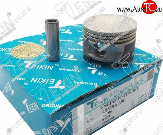 6 799 р. Комплект поршней с пальцами TEIKIN (Ø80 мм, QG18DE) Nissan Almera N16 седан дорестайлинг (2000-2003)  с доставкой в г. Керчь