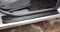 1 999 р. Накладки на порожки автомобиля RA  Nissan Almera  N16 (2000-2003) седан дорестайлинг (Комплект (4 шт.))  с доставкой в г. Керчь. Увеличить фотографию 4