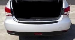 1 299 р. Накладка на задний бампер RA  Nissan Almera  G15 (2012-2019) седан  с доставкой в г. Керчь. Увеличить фотографию 2