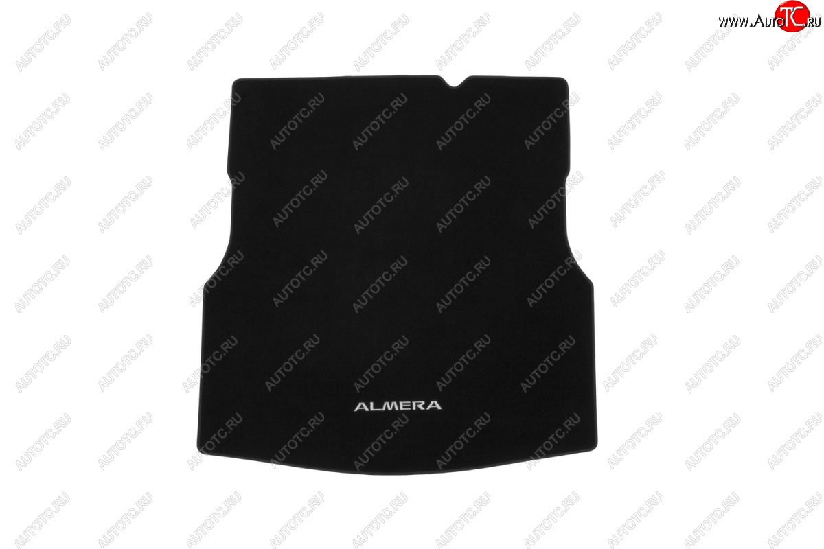 659 р. Коврик багажника Element (текстиль) Nissan Almera G15 седан (2012-2019) (Черный)  с доставкой в г. Керчь