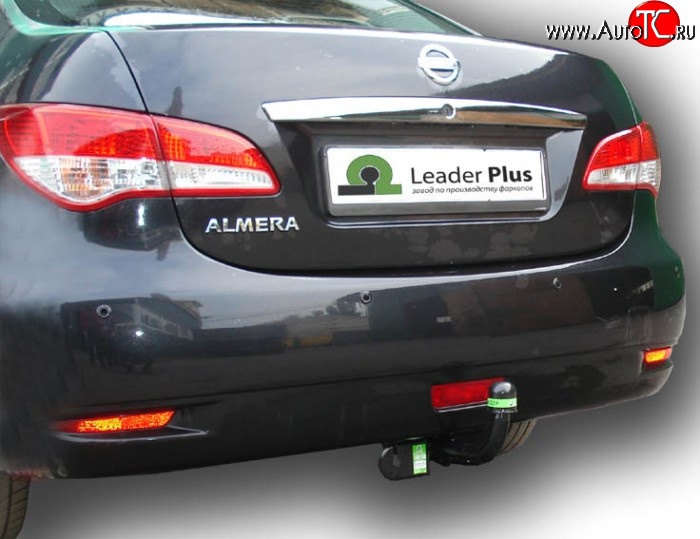 6 949 р. Фаркоп Лидер Плюс Nissan Almera G15 седан (2012-2019) (Без электропакета)  с доставкой в г. Керчь