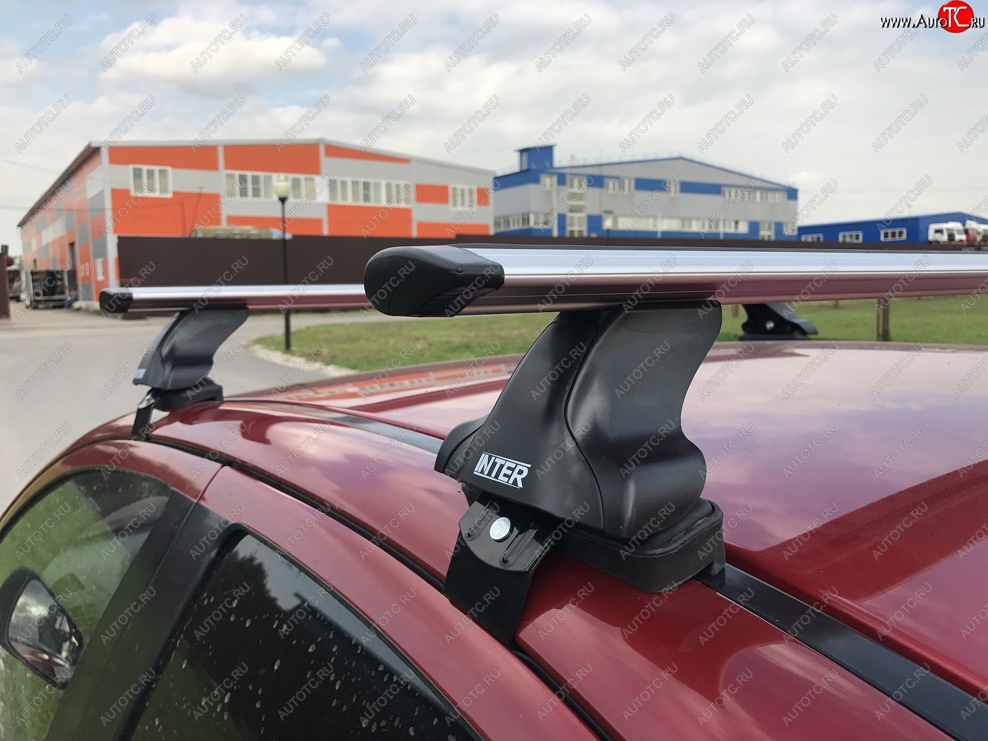 2 499 р. Комплект опор багажника INTER  Nissan Almera  G15 (2012-2019) седан  с доставкой в г. Керчь
