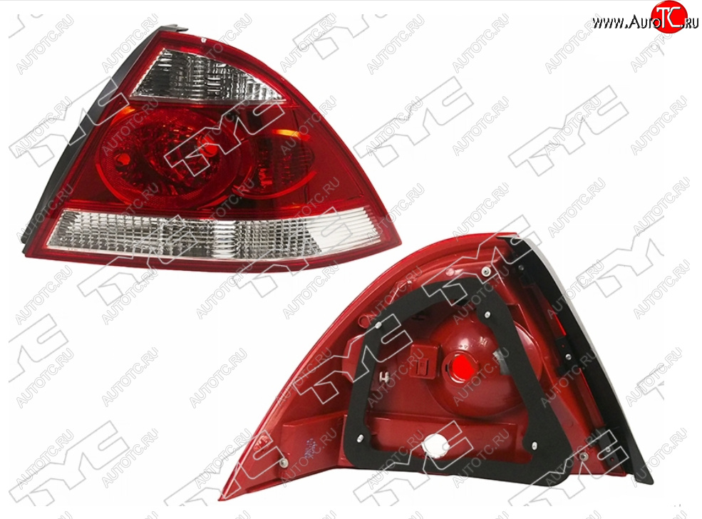 5 299 р. Правый фонарь задний (EURO) TYC Nissan Almera Classic седан B10 (2006-2013)  с доставкой в г. Керчь