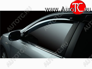 2 999 р. Дефлектора окон SIM Nissan Almera Classic седан B10 (2006-2013)  с доставкой в г. Керчь