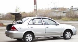 1 159 р. Накладка на задний бампер RA Nissan Almera Classic седан B10 (2006-2013)  с доставкой в г. Керчь. Увеличить фотографию 3