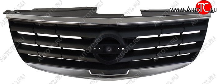 5 349 р. Решётка радиатора SAT Nissan Almera Classic седан B10 (2006-2013) (Неокрашенная)  с доставкой в г. Керчь