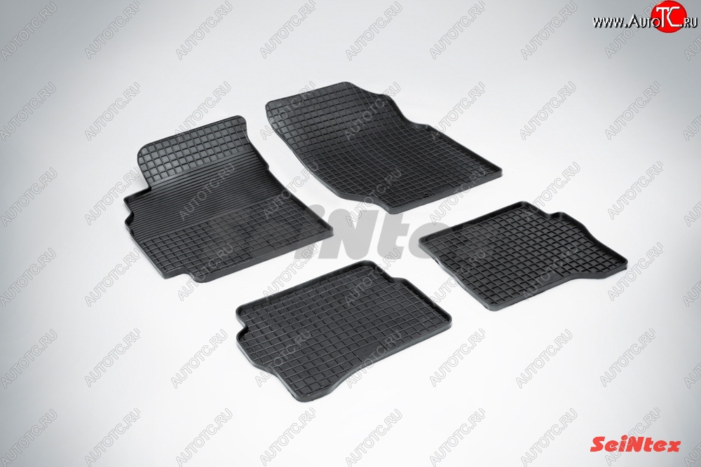 3 299 р. Износостойкие коврики в салон Seintex - Сетка Nissan Almera Classic седан B10 (2006-2013)  с доставкой в г. Керчь