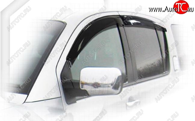 2 159 р. Дефлектора окон CA-Plastiс  Nissan Armada (2003-2007) TA60 дорестайлинг (Classic полупрозрачный)  с доставкой в г. Керчь