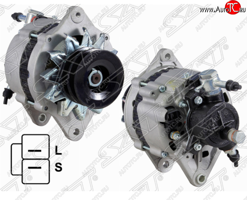 11 199 р. Генератор SAT (24V/32A / TD42, 3.2, 4.3)  Nissan Atlas  F23 - Patrol  4  с доставкой в г. Керчь