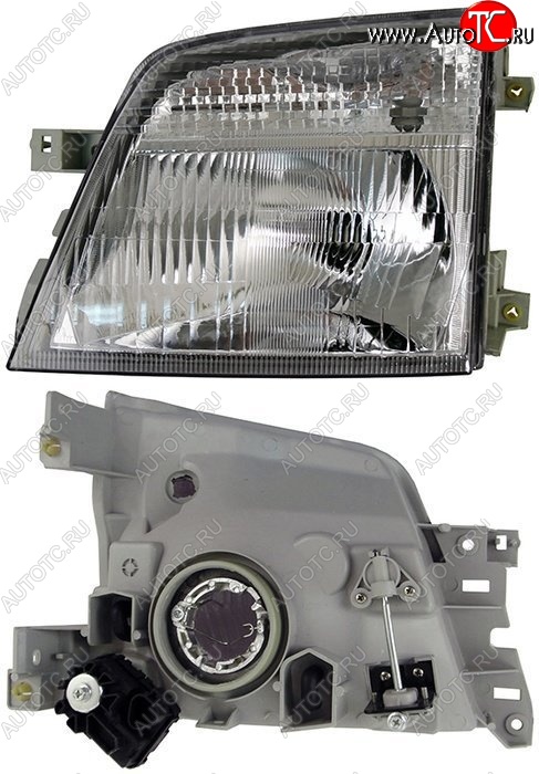 2 099 р. Левая фара SAT  Nissan Caravan E25 (2001-2012) E25 правый руль  с доставкой в г. Керчь