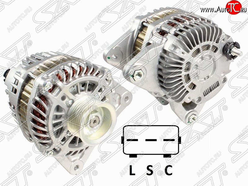 13 949 р. Генератор (1.6 F15E) SAT Nissan Cube 3 (2008-2025)  с доставкой в г. Керчь