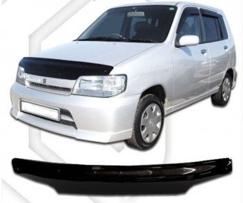 Дефлектор капота CA-Plastic Nissan Cube 1 (1998-2002)