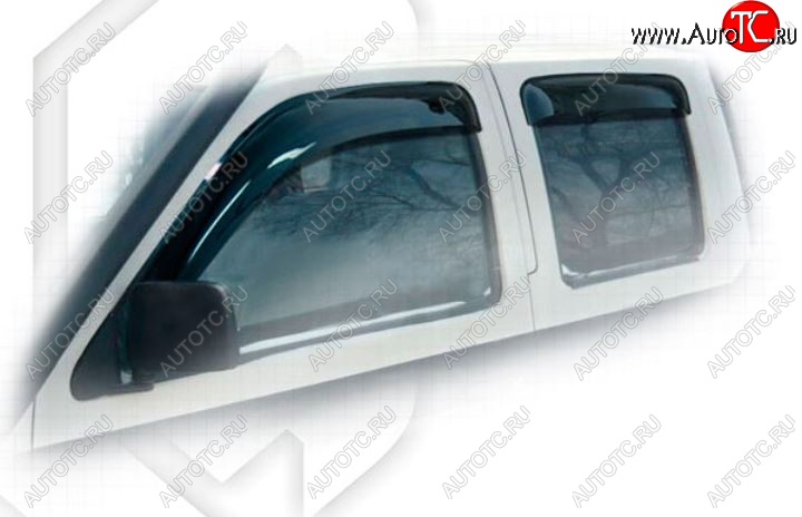 2 079 р. Дефлектора окон CA-Plastiс  Nissan Datsun (1990-1995) (Classic полупрозрачный, Без хром.молдинга)  с доставкой в г. Керчь