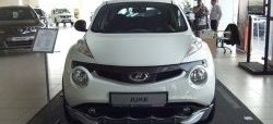 5 249 р. Решётка радиатора Impul Nissan Juke 1 YF15 дорестайлинг (2010-2014) (Неокрашенная)  с доставкой в г. Керчь. Увеличить фотографию 13