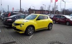 5 249 р. Решётка радиатора Impul Nissan Juke 1 YF15 дорестайлинг (2010-2014) (Неокрашенная)  с доставкой в г. Керчь. Увеличить фотографию 8