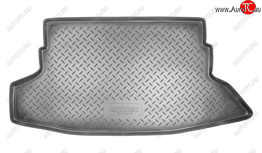 1 479 р. Коврик в багажник Norplast  Nissan Juke  1 YF15 (2010-2014) дорестайлинг (Цвет: черный)  с доставкой в г. Керчь