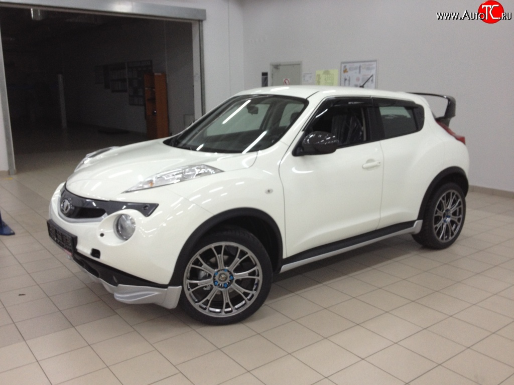 3 749 р. Комплект порогов Impul Nissan Juke 1 YF15 дорестайлинг (2010-2014) (Неокрашенные)  с доставкой в г. Керчь