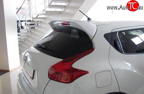 3 789 р. Спойлер M-VRS Nissan Juke 1 YF15 дорестайлинг (2010-2014) (Неокрашенный)  с доставкой в г. Керчь