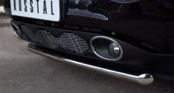 14 249 р. Одинарная защита переднего бампера SLITKOFF диаметром 63 мм (4x4)  Nissan Juke  1 YF15 (2010-2014) дорестайлинг  с доставкой в г. Керчь. Увеличить фотографию 3