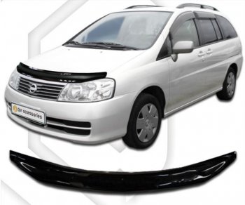 Дефлектор капота CA-Plastiс Nissan Liberty рестайлинг (2001-2004)