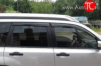 999 р. Комплект дефлекторов окон (ветровиков) 4 шт. (A36) Russtal Nissan Maxima A35 дорестайлинг (2008-2011)  с доставкой в г. Керчь