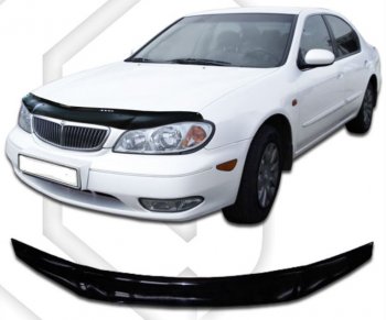 Дефлектор капота (33) CA-Plastic Nissan Maxima A33 рестайлинг (2004-2006)
