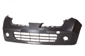 Передний бампер SAT Nissan Micra  K12 (2007-2010) 5 дв. 2-ой рестайлинг