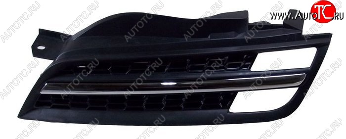 1 439 р. Левая решетка радиатора SAT  Nissan Micra  K12 (2007-2010) 5 дв. 2-ой рестайлинг (Неокрашенная)  с доставкой в г. Керчь