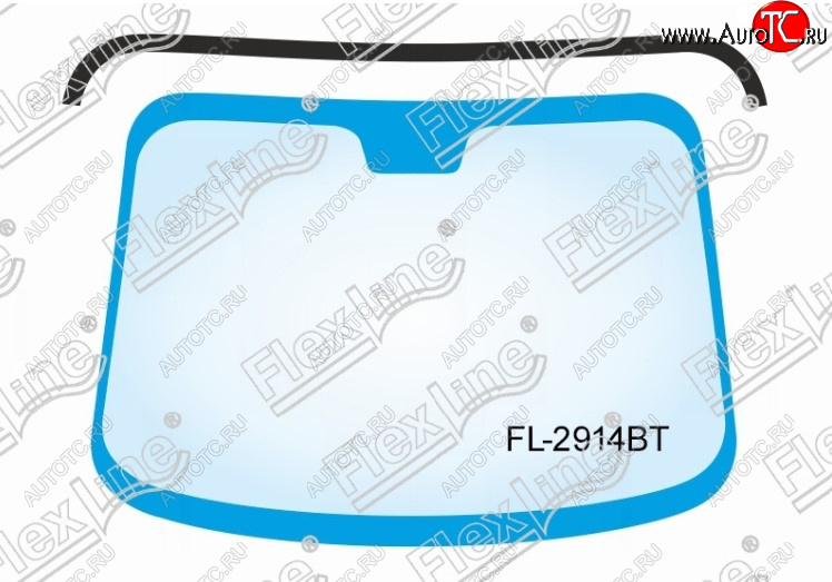 729 р. Молдинг лобового стекла FlexLine Nissan Murano 2 Z51 рестайлинг (2010-2016)  с доставкой в г. Керчь