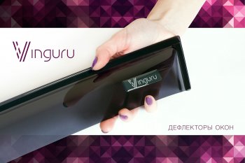 3 899 р. Дефлекторы окон Vinguru Nissan Murano 2 Z51 рестайлинг (2010-2016)  с доставкой в г. Керчь. Увеличить фотографию 5