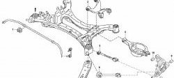 689 р. Полиуретановая втулка стабилизатора задней подвески Точка Опоры Nissan Murano 2 Z51 дорестайлинг (2008-2011)  с доставкой в г. Керчь. Увеличить фотографию 2