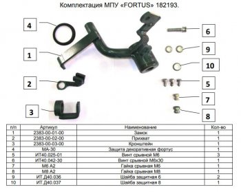 11 749 р. Замок КПП FORTUS AT+ Nissan Murano 3 Z52 рестайлинг (2020-2025)  с доставкой в г. Керчь. Увеличить фотографию 3