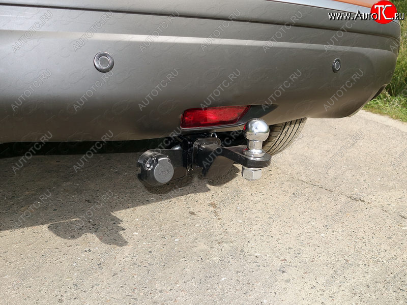 13 799 р. Фаркоп (тягово-сцепное устройство) TCC Nissan Murano 3 Z52 дорестайлинг (2015-2022) (Оцинкованный, шар E)  с доставкой в г. Керчь