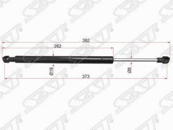 Газовый упор капота SAT Nissan Murano  1 Z50 (2002-2009)