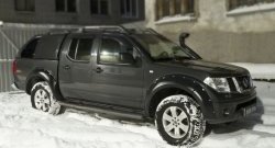 17 849 р. Накладки на колёсные арки RA Nissan Navara 2 D40 рестайлинг (2010-2016) (Глянец (под покраску), Неокрашенные)  с доставкой в г. Керчь. Увеличить фотографию 2