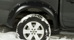 17 849 р. Накладки на колёсные арки RA Nissan Navara 2 D40 рестайлинг (2010-2016) (Глянец (под покраску), Неокрашенные)  с доставкой в г. Керчь. Увеличить фотографию 4