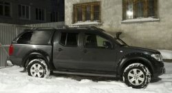 17 599 р. Накладки на колёсные арки RA (комплект) Nissan Navara 2 D40 дорестайлинг (2004-2010) (Поверхность шагрень)  с доставкой в г. Керчь. Увеличить фотографию 9