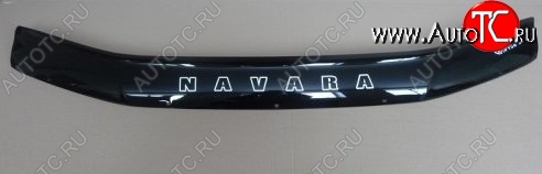 999 р. Дефлектор капота Russtal Nissan Navara 2 D40 дорестайлинг (2004-2010)  с доставкой в г. Керчь