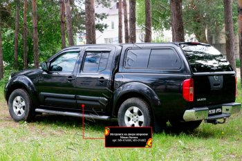 Молдинг двери RA (широкий, задний левый) Nissan Navara  2 D40 (2004-2010) дорестайлинг