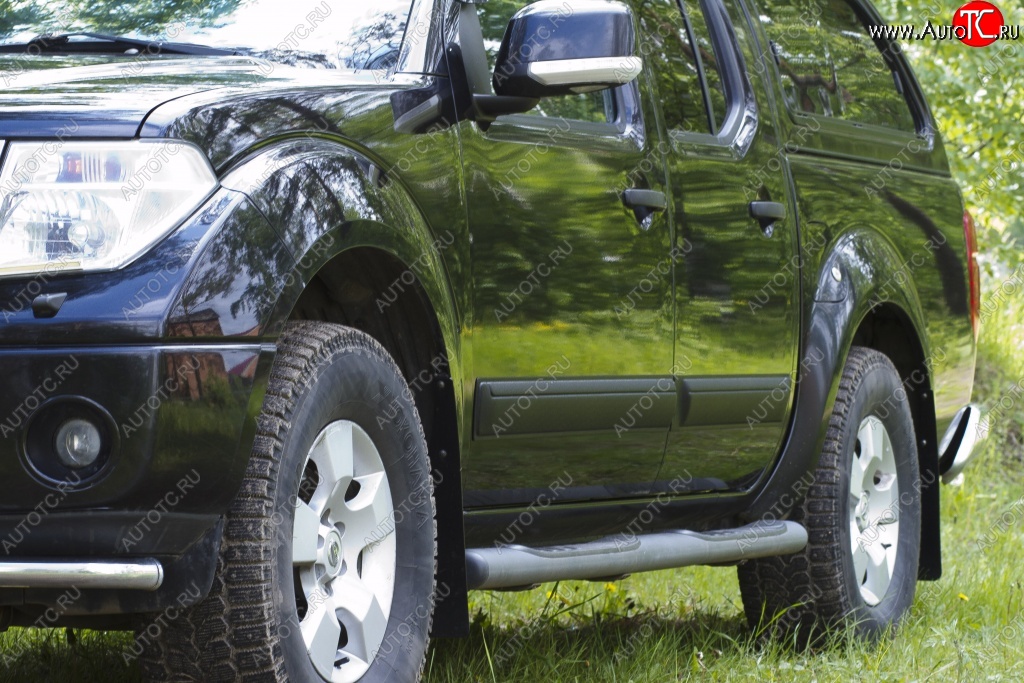 1 799 р. Брызговики RA Nissan Navara 2 D40 дорестайлинг (2004-2010)  с доставкой в г. Керчь
