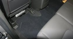 439 р. Коврики в салон Element 4 шт. (текстиль) (рестайлинг, АКПП) Nissan Navara 2 D40 дорестайлинг (2004-2010)  с доставкой в г. Керчь. Увеличить фотографию 3