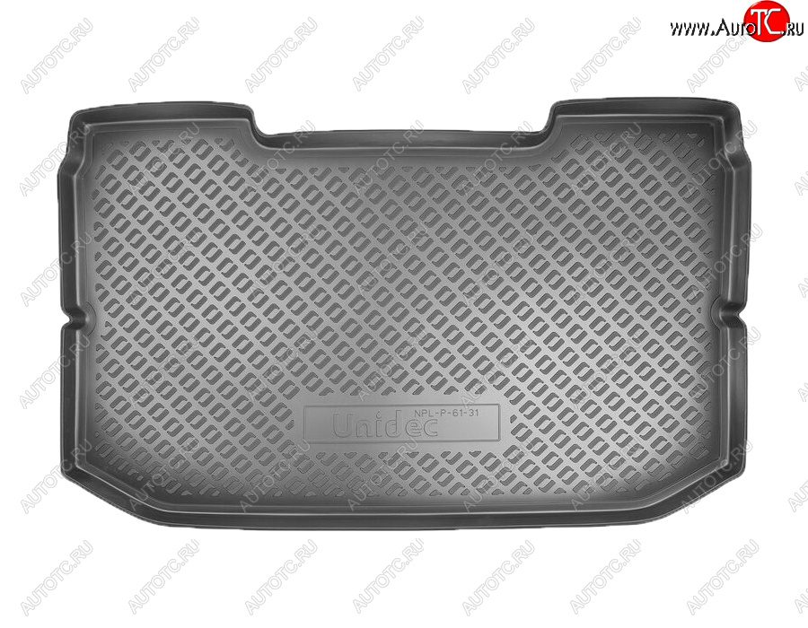 1 339 р. Коврик в багажник Norplast Unidec  Nissan Note  1 (2004-2008) E11 дорестайлинг (Цвет: черный)  с доставкой в г. Керчь