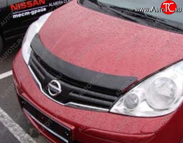 959 р. Дефлектор капота NovLine-Autofamily (рестайлинг) Nissan Note 1 E11 дорестайлинг (2004-2008)  с доставкой в г. Керчь