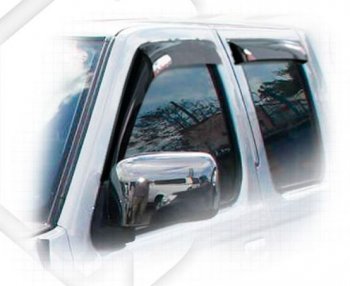 Дефлектора окон CA-Plastiс Nissan NP300 (2003-2008) (Classic полупрозрачный)