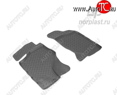 1 799 р. Коврики салонные Noplast (передние)  Nissan NP300 (2008-2025)  с доставкой в г. Керчь