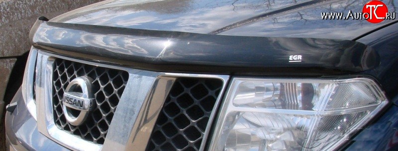 3 689 р. Дефлектор капота NovLine Nissan Pathfinder R51 дорестайлинг (2004-2007)  с доставкой в г. Керчь