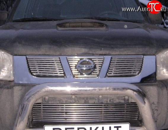6 799 р. Декоративная вставка решетки радиатора Berkut Nissan Pathfinder R51 дорестайлинг (2004-2007)  с доставкой в г. Керчь
