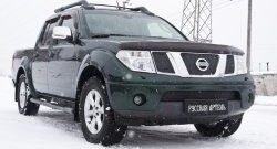 1 999 р. Зимняя заглушка решетки переднего бампера РА  Nissan Pathfinder  R51 (2004-2007) дорестайлинг  с доставкой в г. Керчь. Увеличить фотографию 3